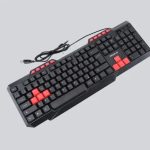 WOZLO WZ-790M Led Işıklı Rainbow Usb Oyuncu Klavyesi